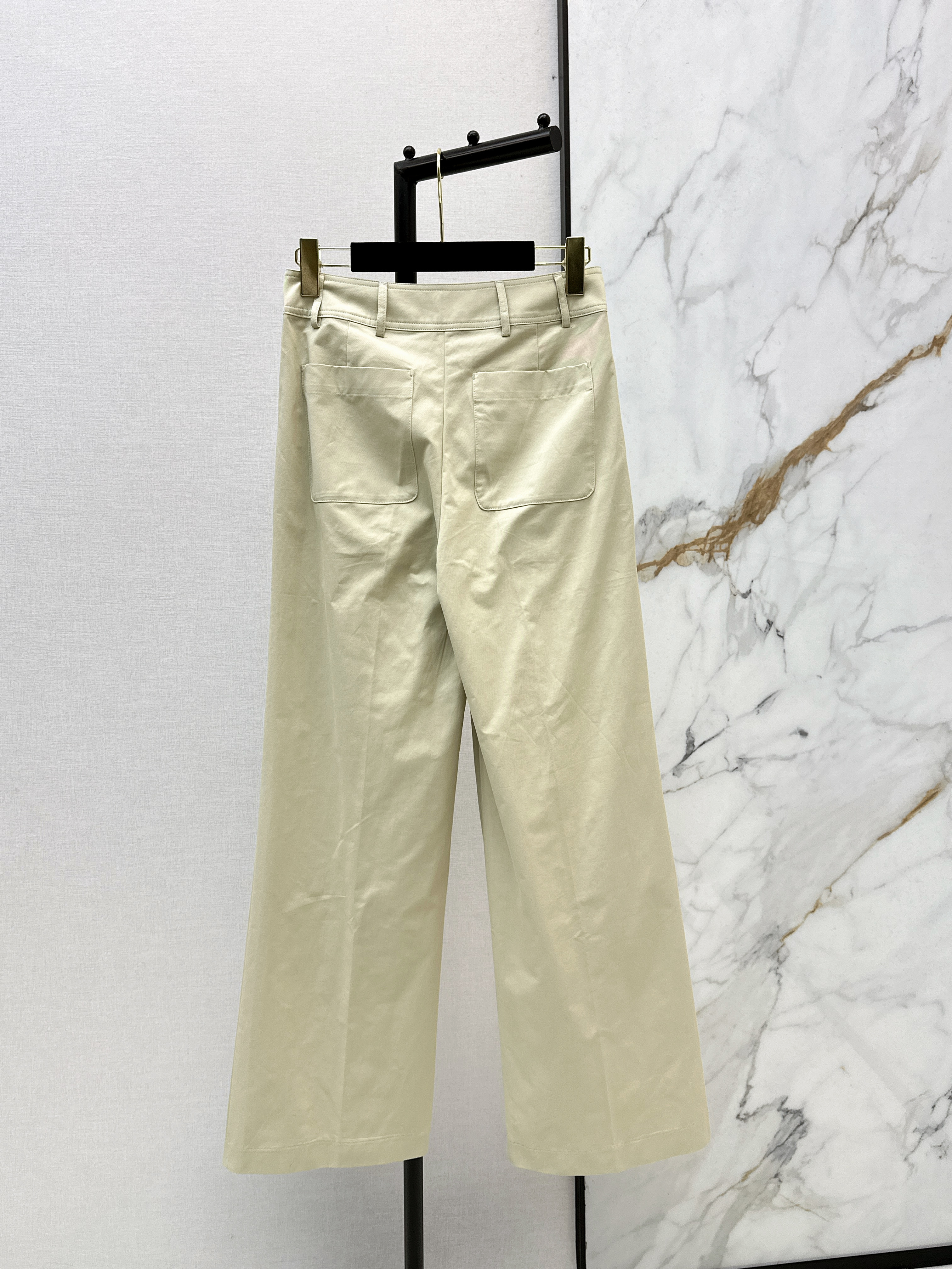 Chan New casual straight-leg pants