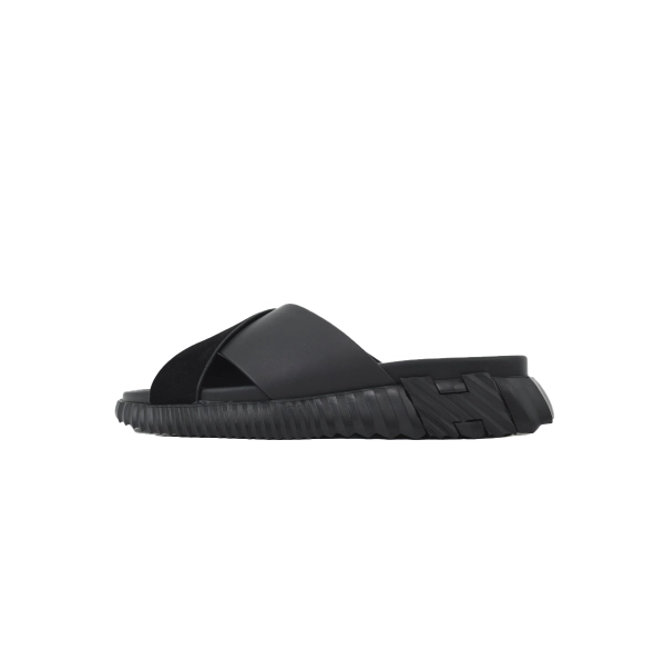 HERMES  Infra Sandals Black