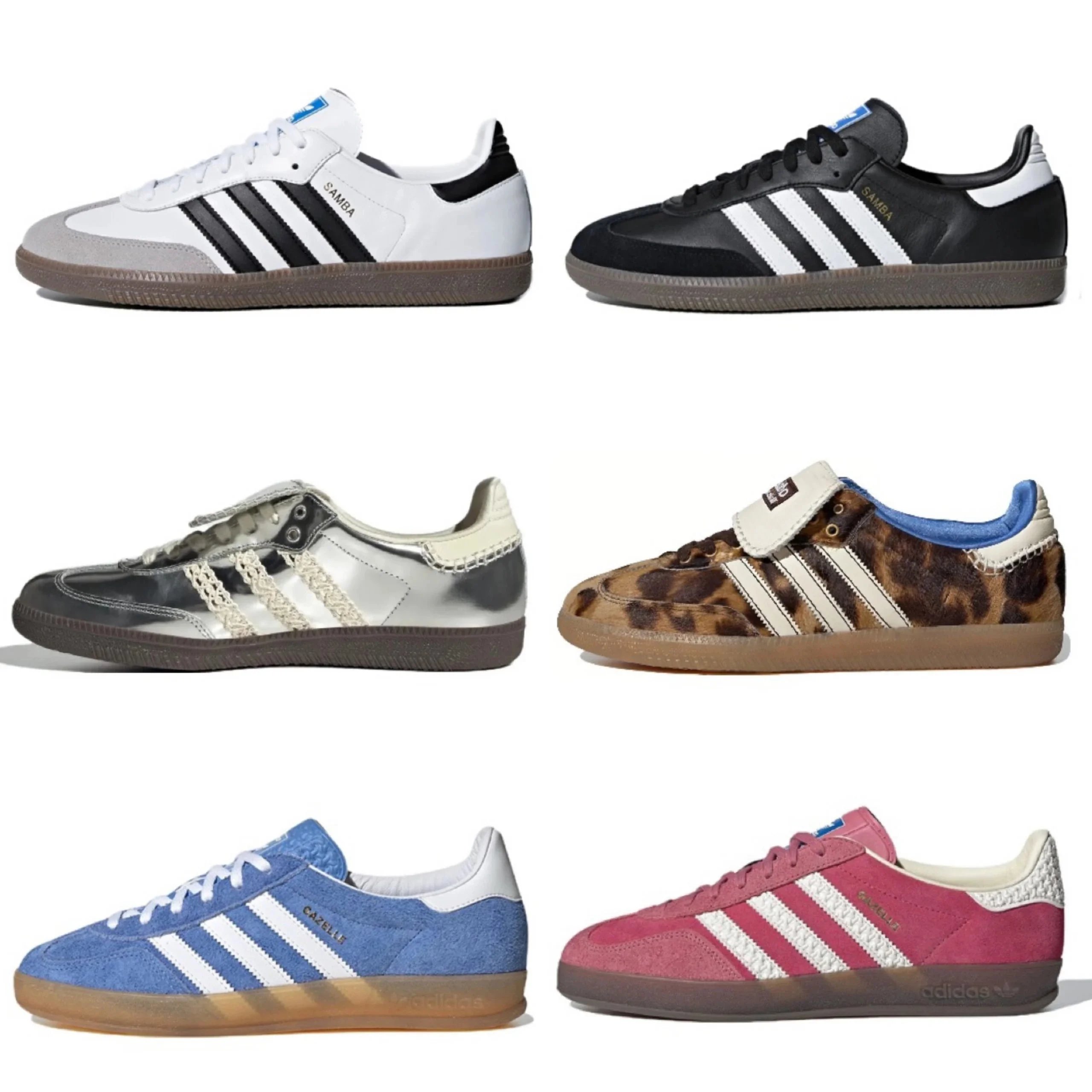 Adidas Samba Assorted Color Sneaker Pack