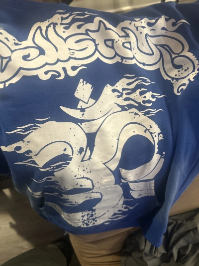 Hellstar  Yoga Hoodie Blue