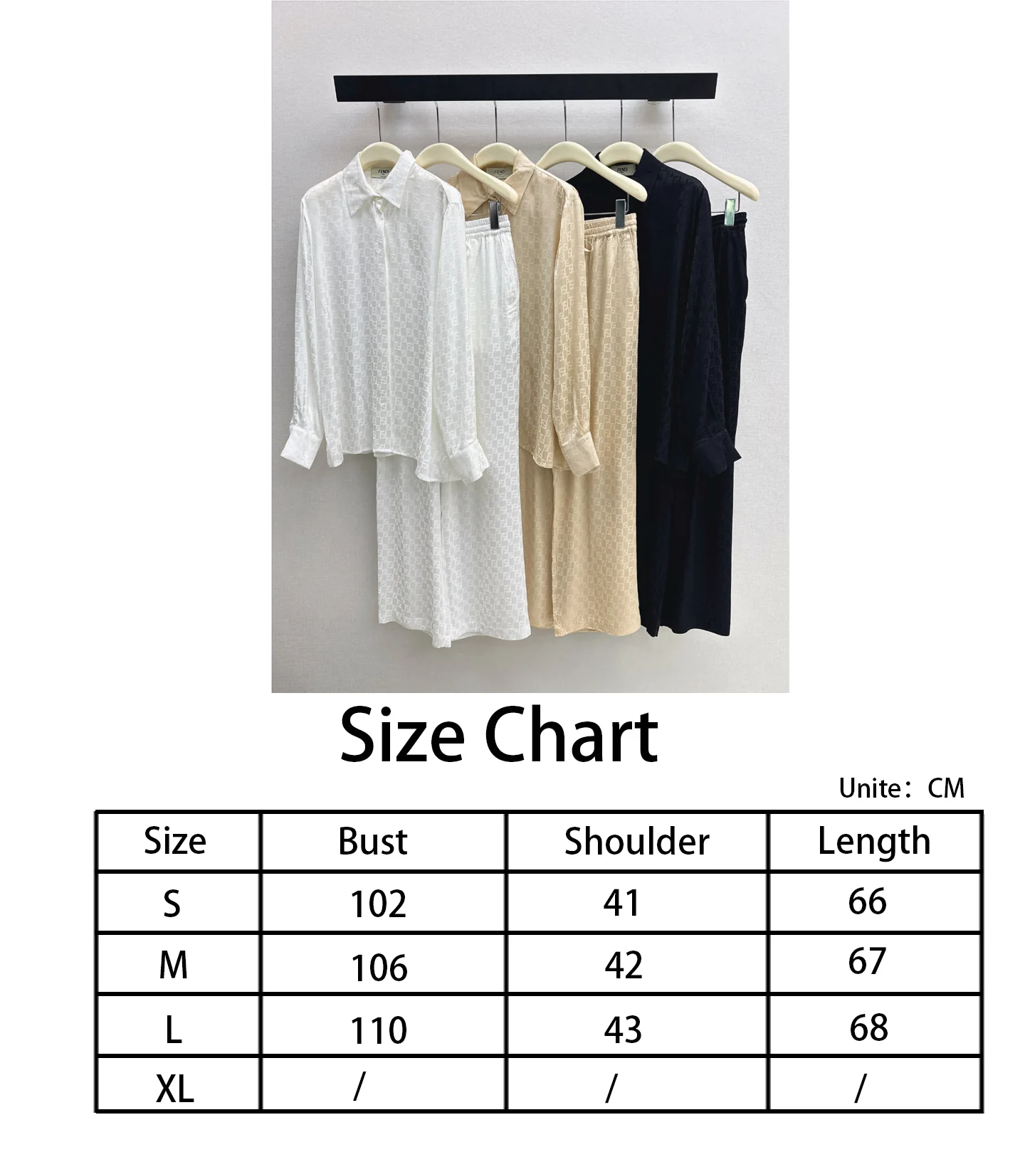 Fend NEW jacquard outfit sets