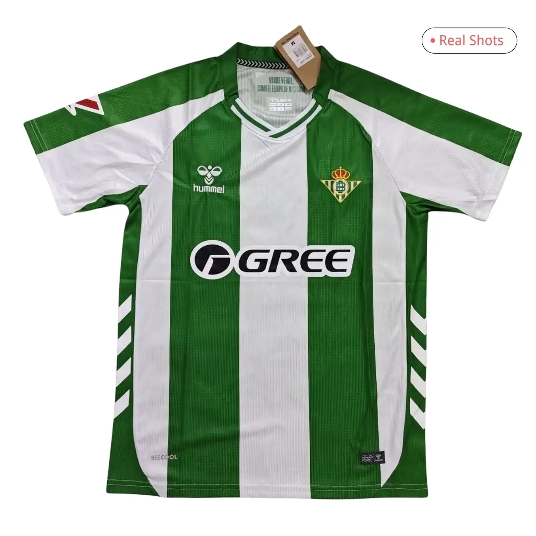 Real Betis Home Soccer Jersey 2025/26