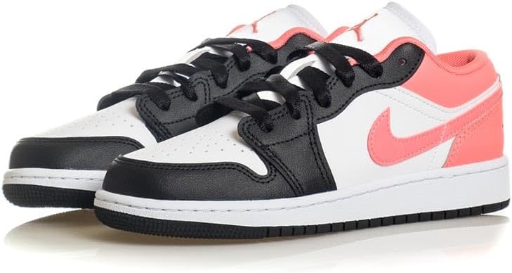 Air Jordan 1 Low - Shoes for big kids (black/white/pink)