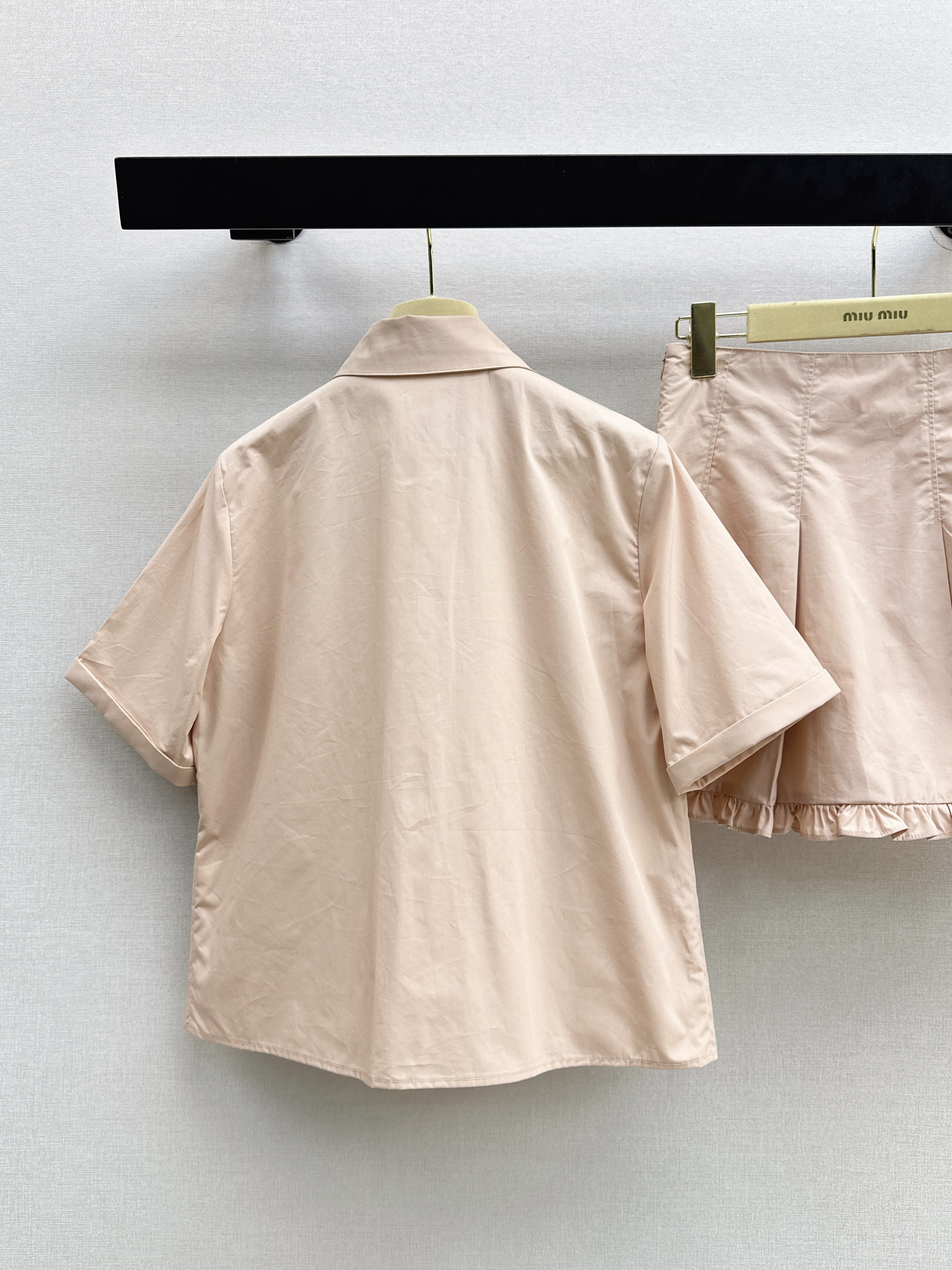 Miu New shirt+skirt set