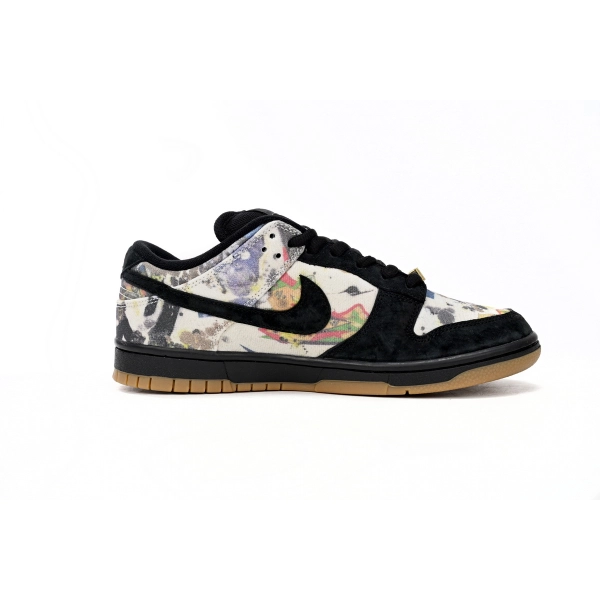 Supreme × Nike Dunk Low “Rammellzee” FD8778-001