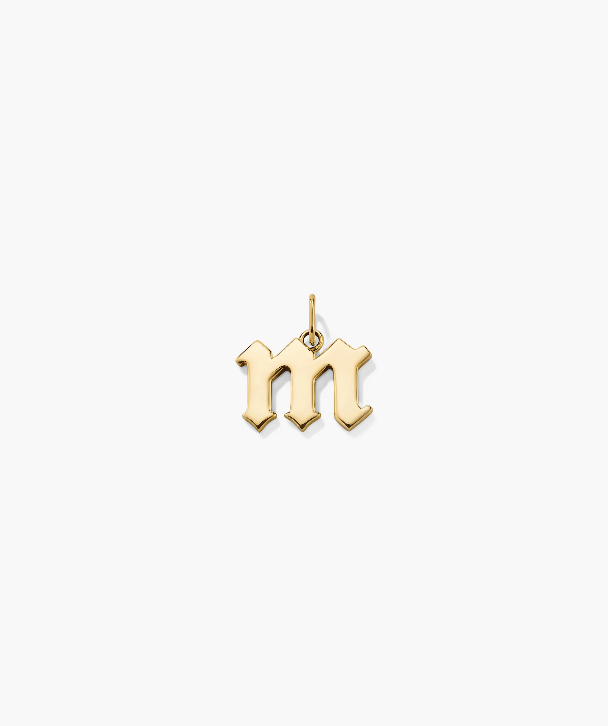 Gothic Letter Pendant