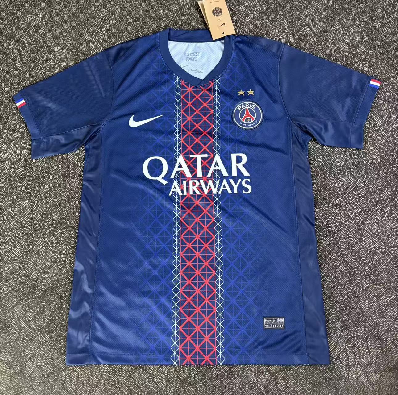 Paris Saint Germain Home Champions of Europe 2026 Men Jersey