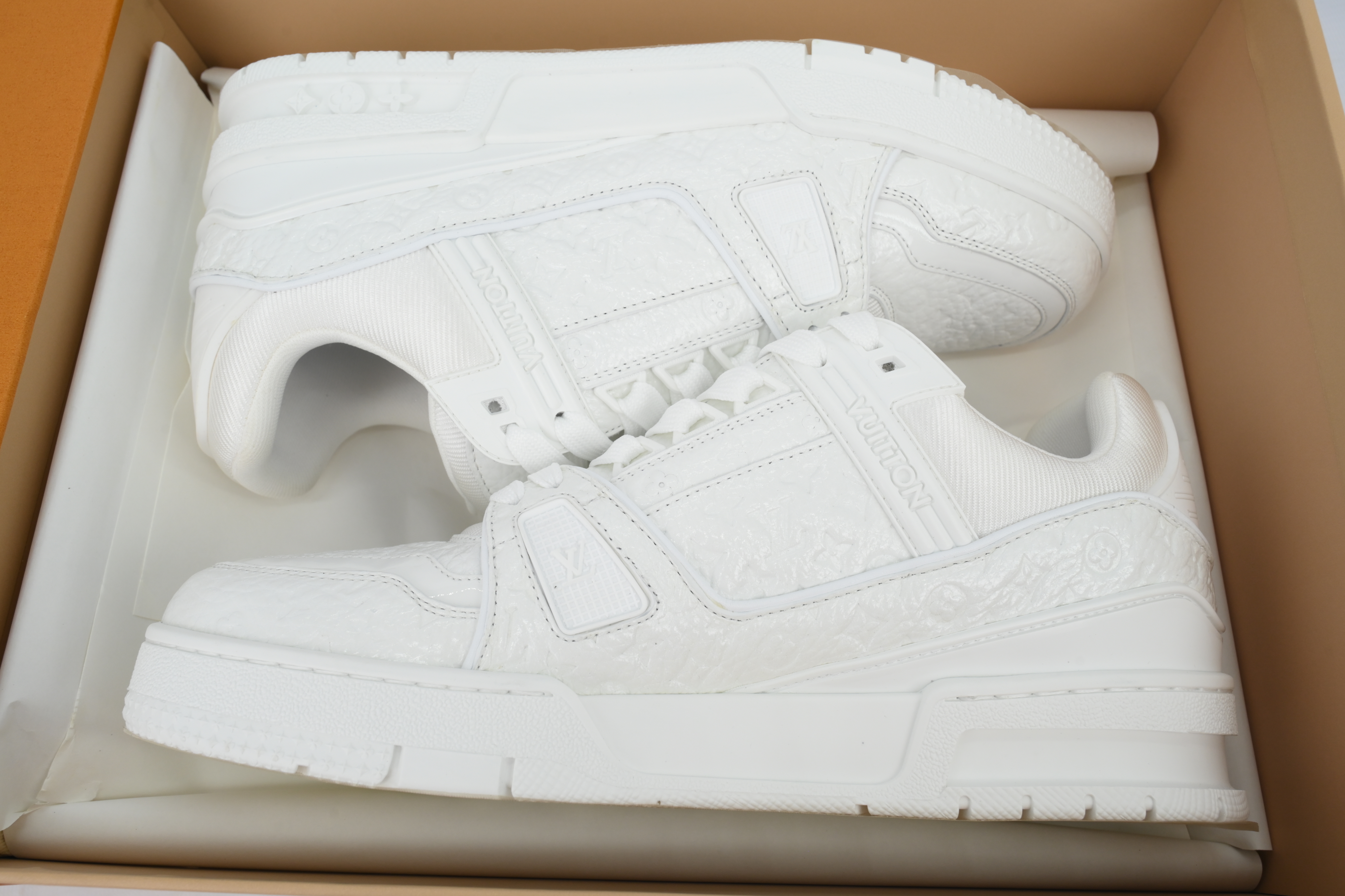Pkkicks God Batch Louis Vuitton White Lychee Lacquer Skin