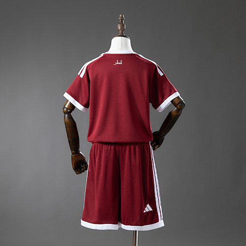 Qatar 2026 Home Kids kit Jersey
