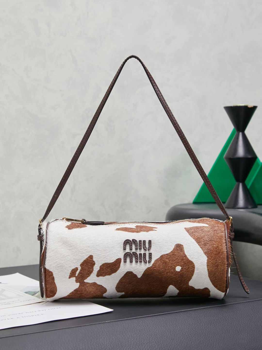 Miu New cylindrical bag