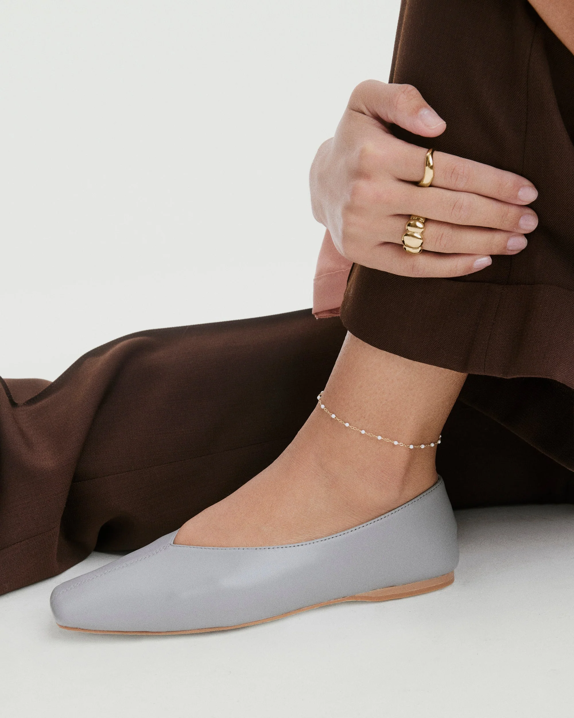 Enamel Spheres Anklet