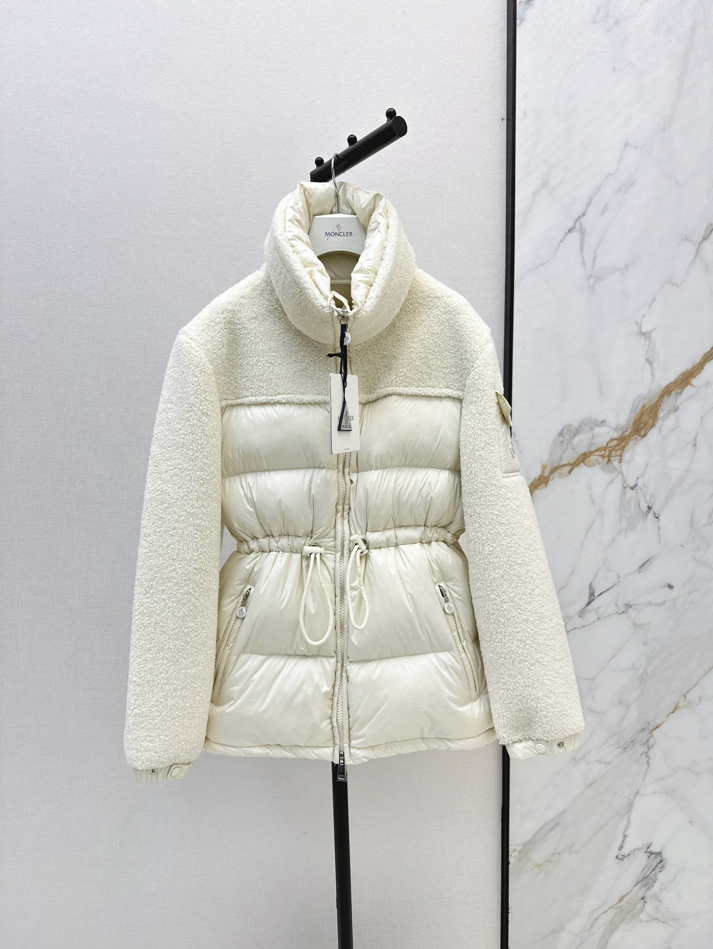 Monc New Patchwork down jacket