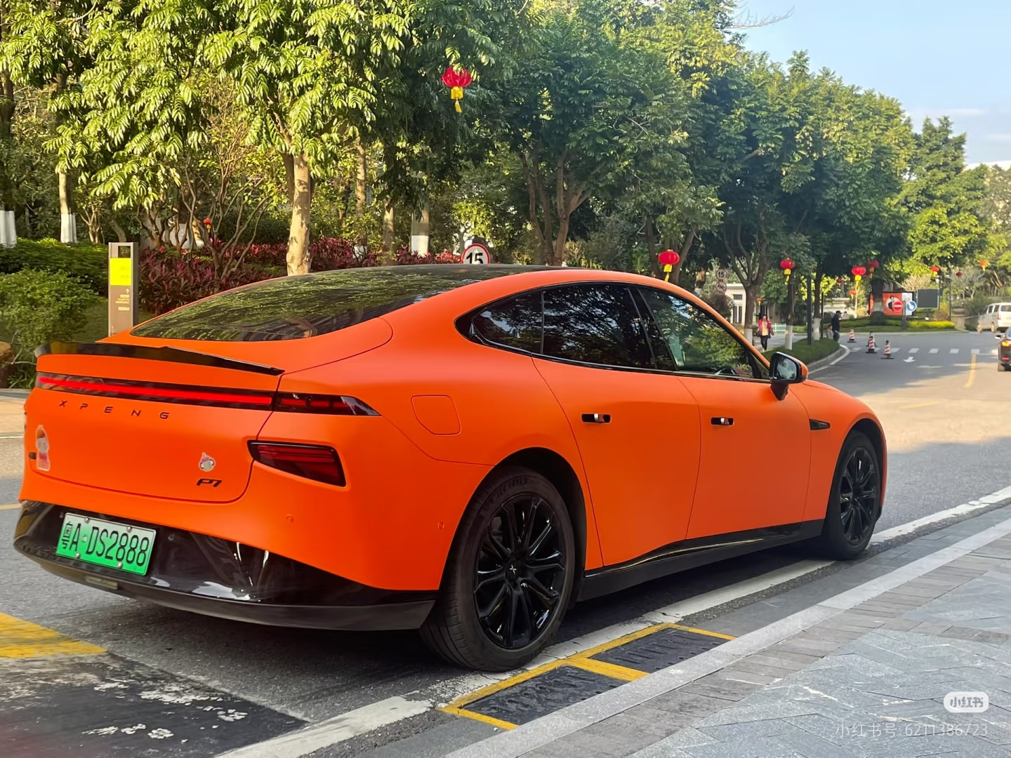 Full Car Wrap - PET Matte Orange - 50ft x 5ft / 15meter x 1.5meter