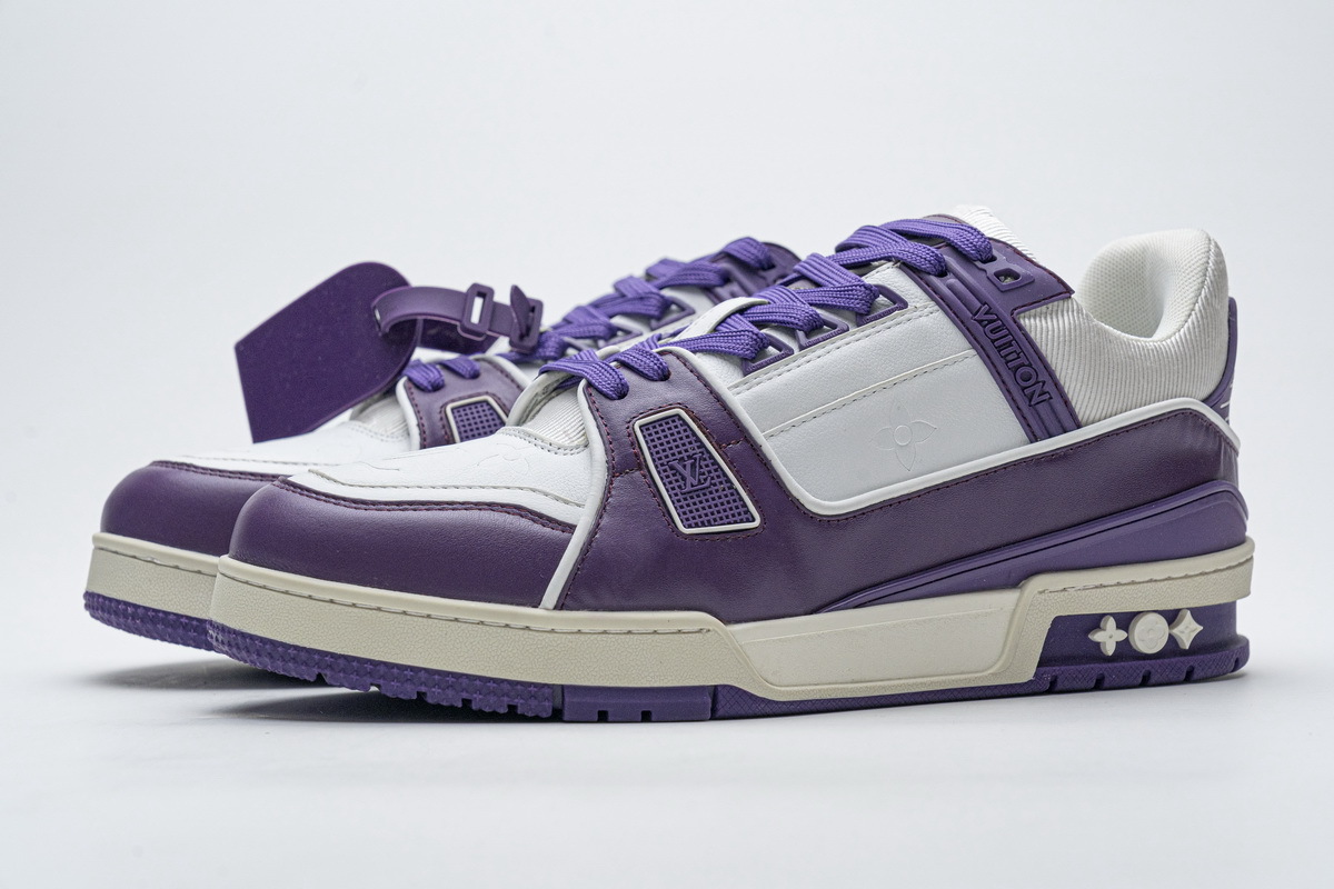 Pkkicks God Batch LOUIS VUITTON 20ss Trainer Purple