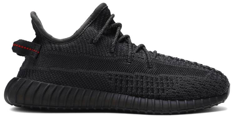 Yeezy Boost 350 V2 Kids 'Black Non-Reflective' FU9013