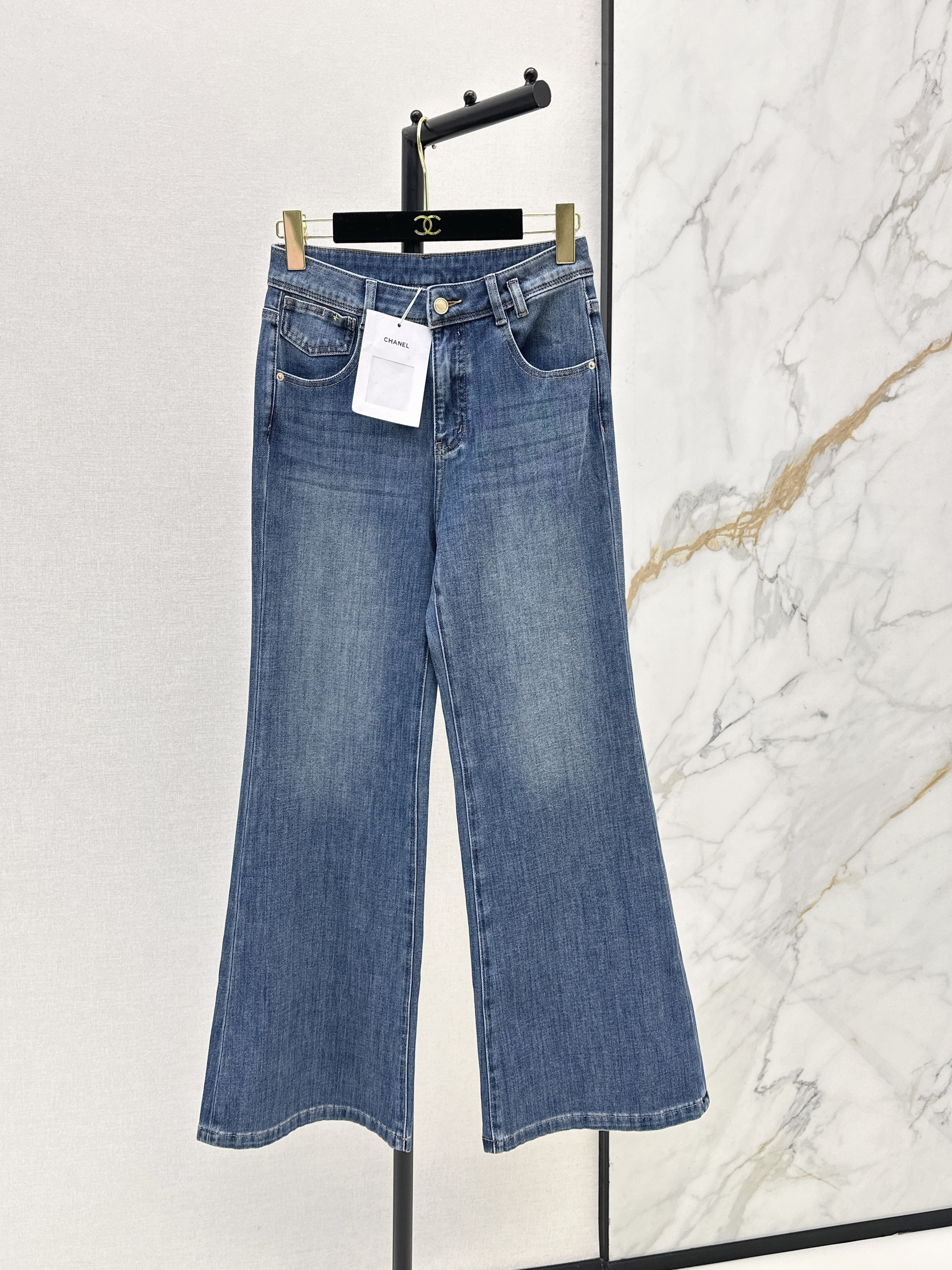 Chan New vintage wide-leg jeans