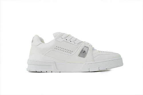 Pkkicks God Batch Louis Vuitton Sneakers White rivets (NFC)