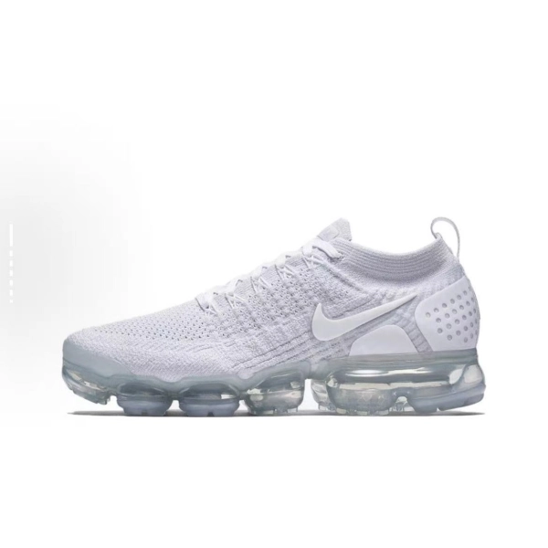 Nike Air VaporMax Flyknit 2  White Pure Platinum  942842-100
