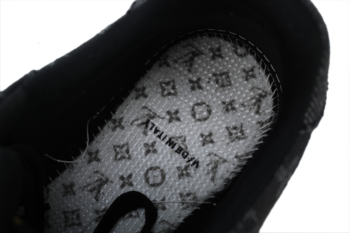 Pkkicks God Batch Louis Vuitton Trainer 'Black Monogram Denim