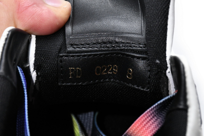 Pkkicks God Batch LOUIS VUITTON Trainer Black White 1A9ADA