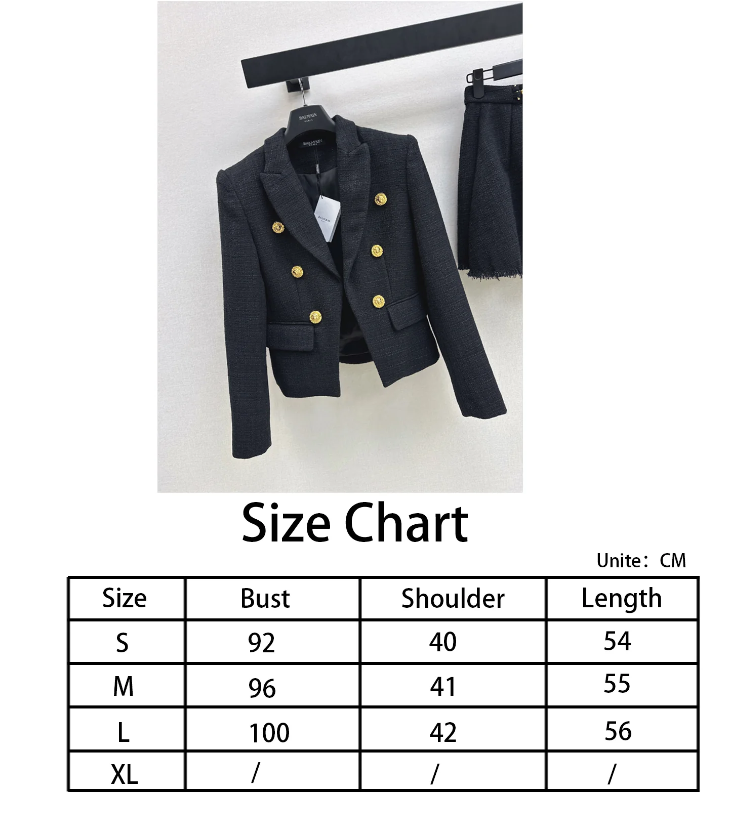 Bal NEW double-breasted suit