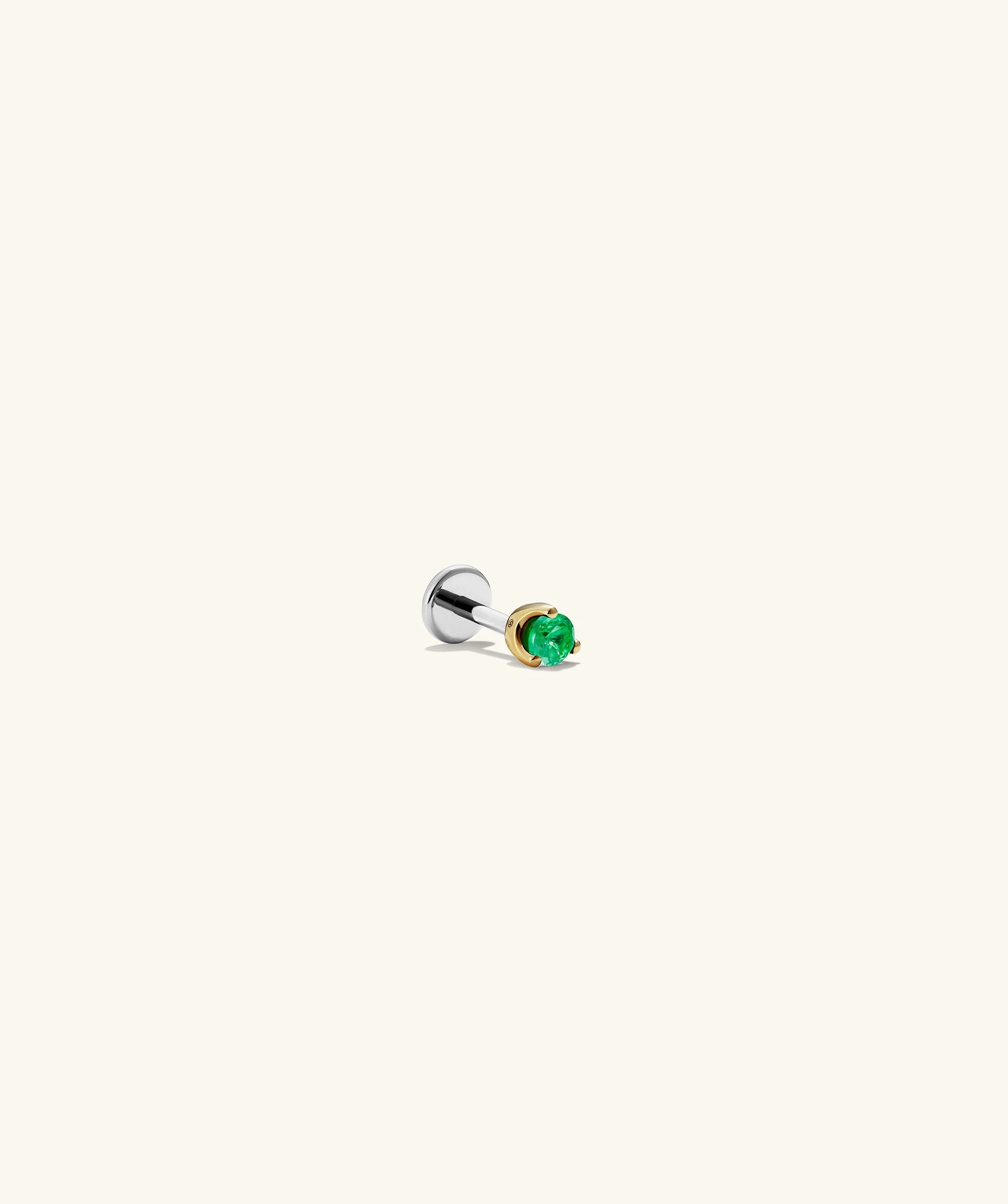 Piercing Studio - Single Gemstone Mini Flat Back Stud