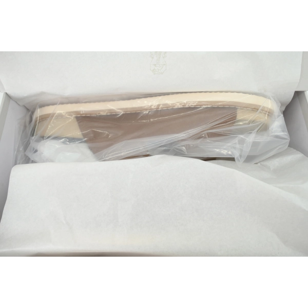 Brunello Cucinelli Suede two-strap Sandals Brown