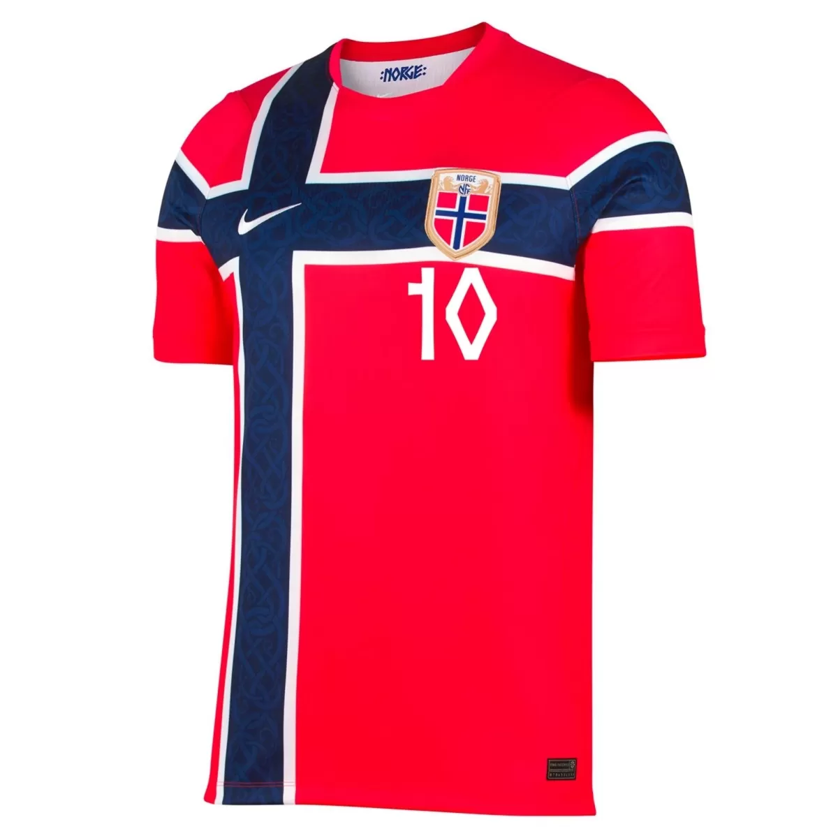 Ødegaard #10 Norway Home Soccer Jersey 2026 World Cup