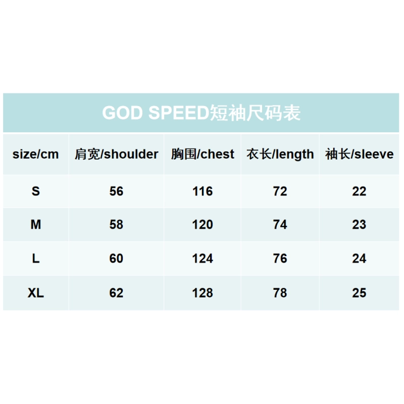 Godspeed V.O.D 2024 T-Shirt  1010 Navy Wash