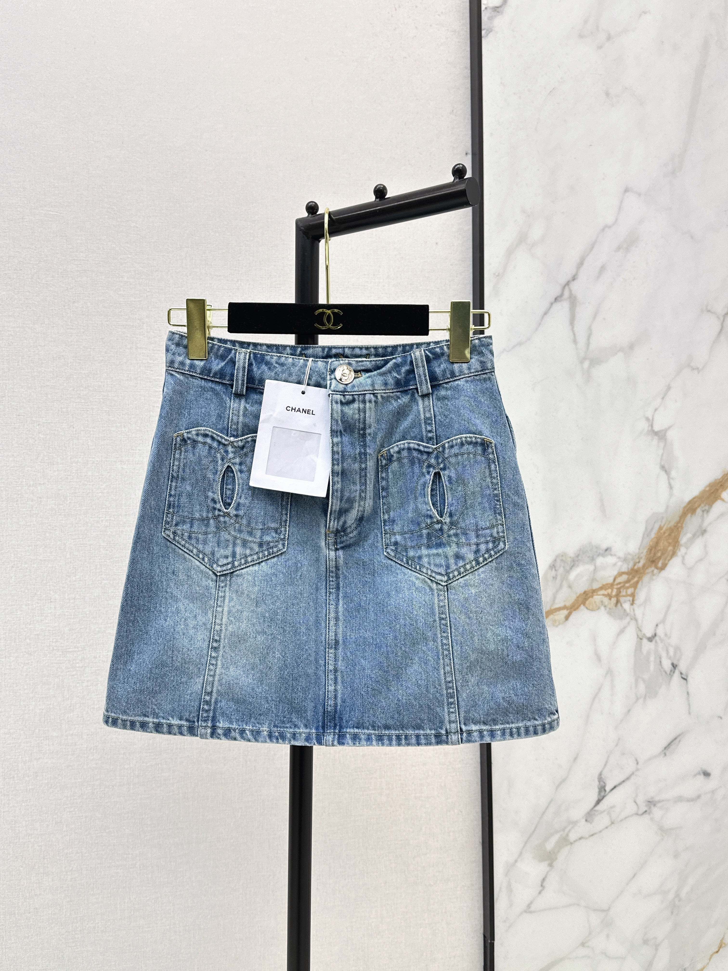 Chan New denim skirt