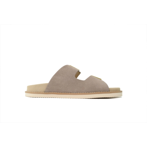 Brunello Cucinelli Suede two-strap Sandals Beige