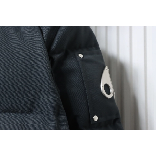 Moose Knuckles  Shearling 3Q Jacket Dark Gray
