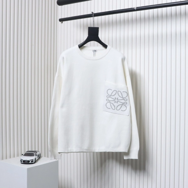 Loewe Pocket Printed Sweater 24Fw  white