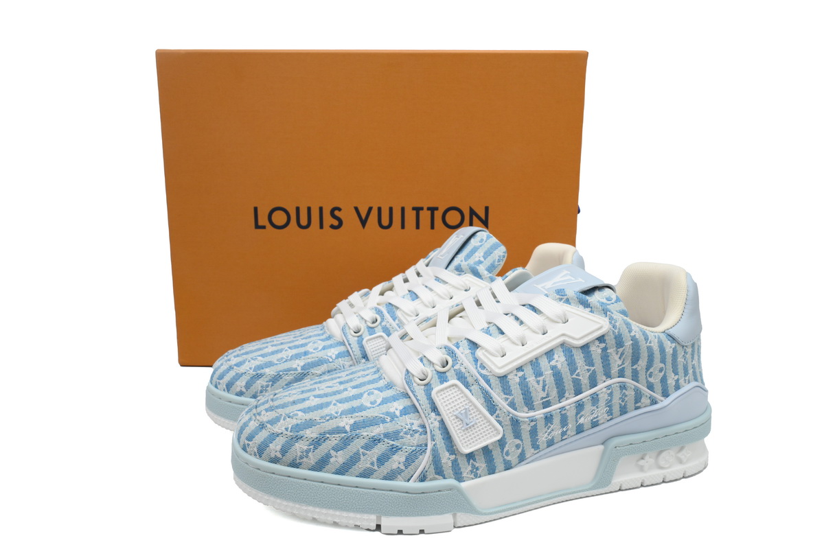 Pkkicks God Batch Louis Vuitton Trainer Blue