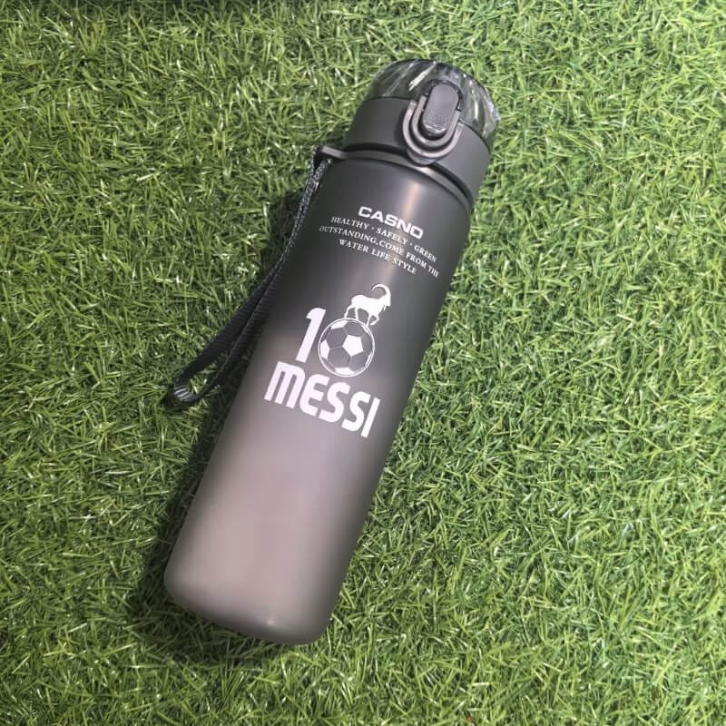 Messi(goat) Outdoor Sports Water Bottle Grey 560ml