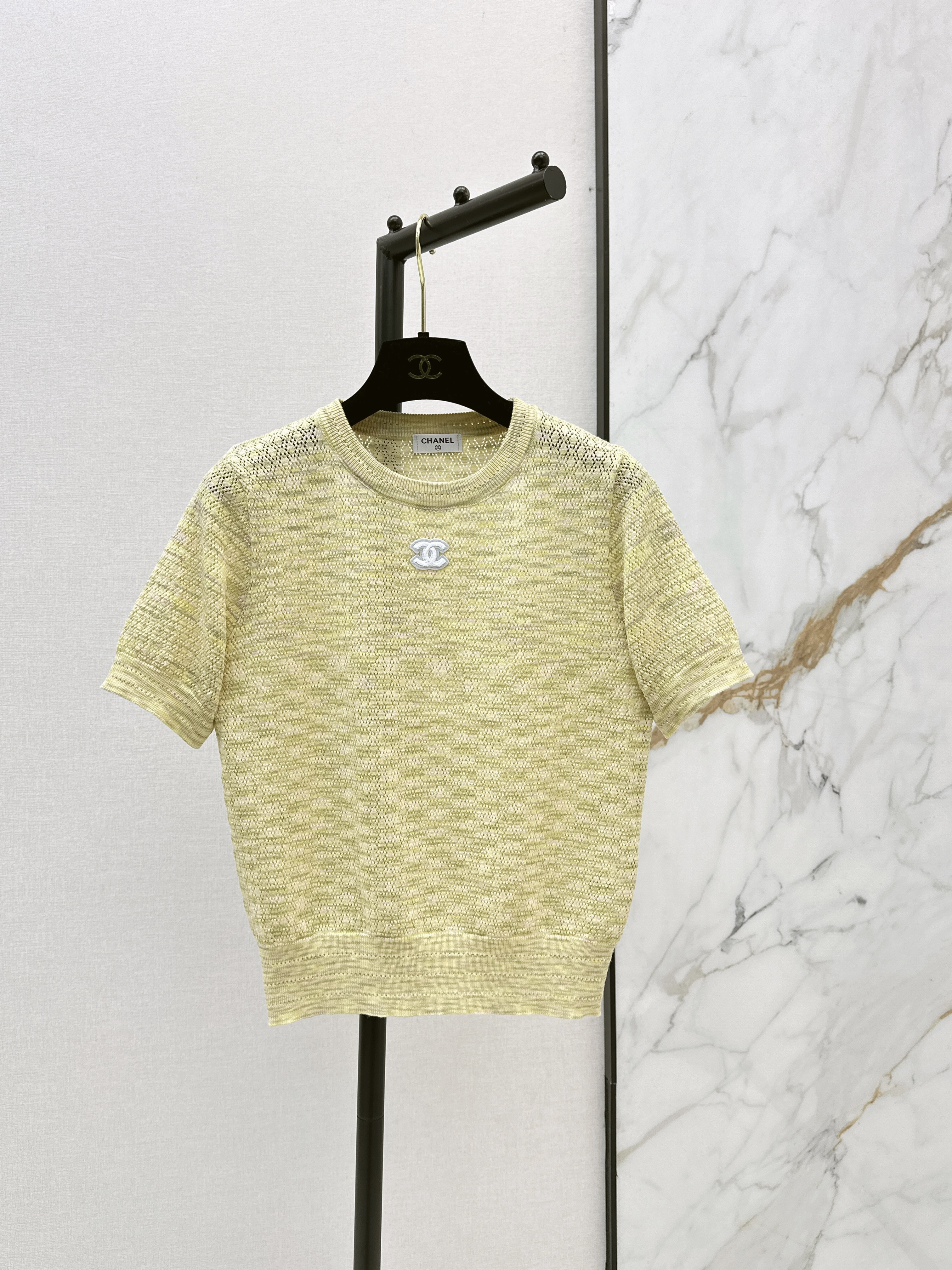 Chan New striped knit top