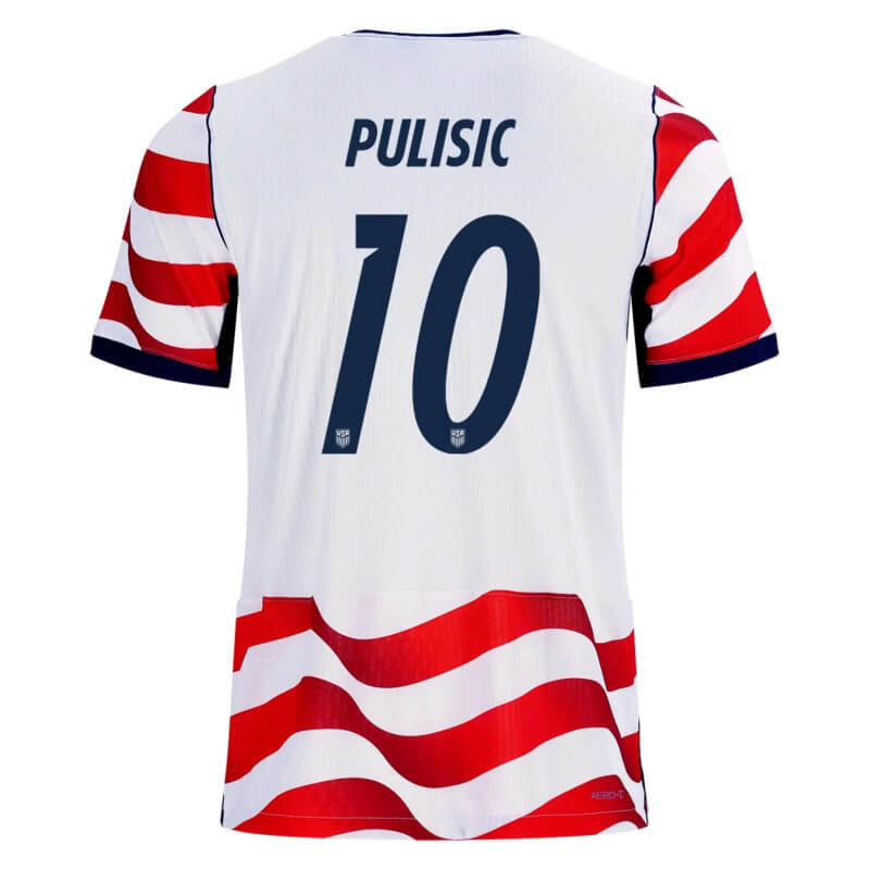 USA 2026 Home Authentic Jersey Pulisic#10