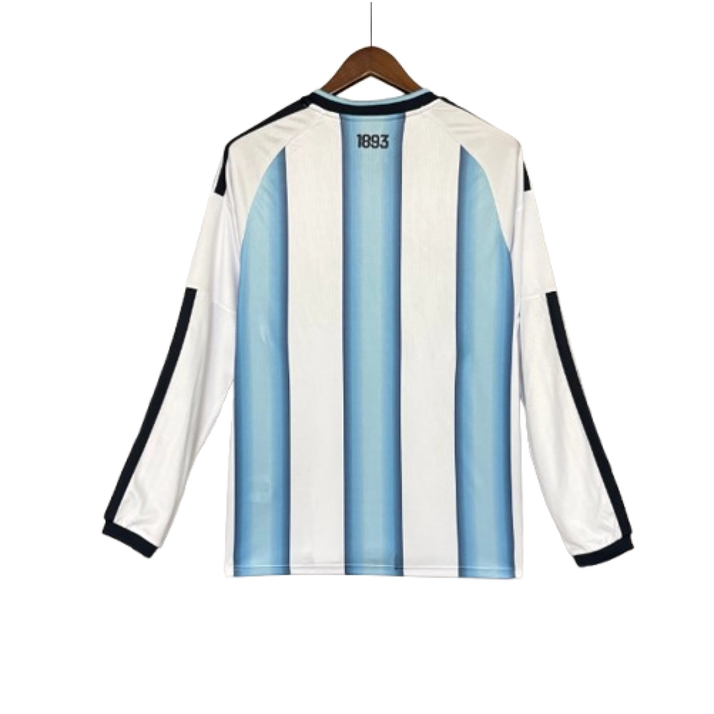 long-sleeved 2026 Argentina home jersey