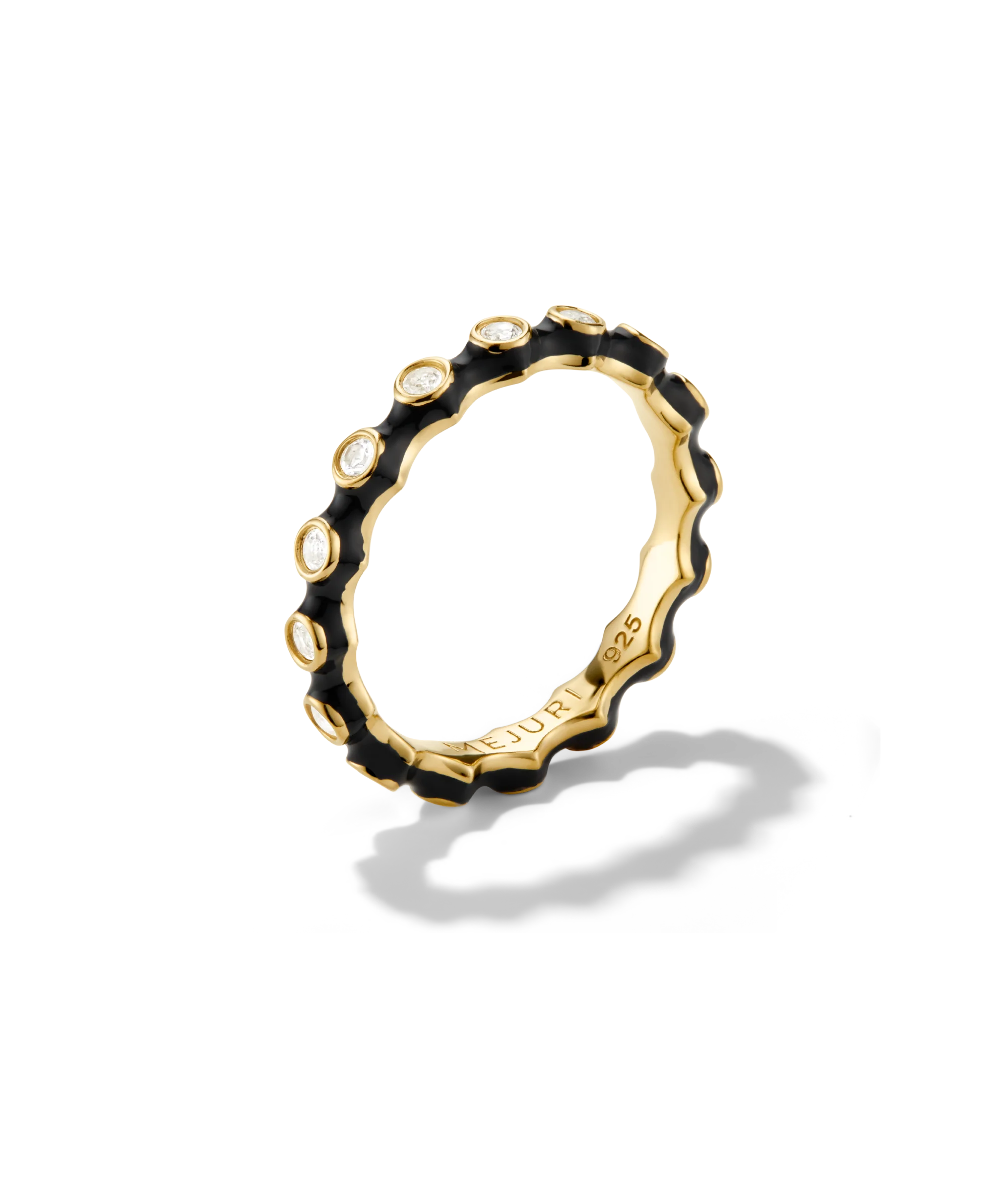 Enamel Charlotte Stacker Ring