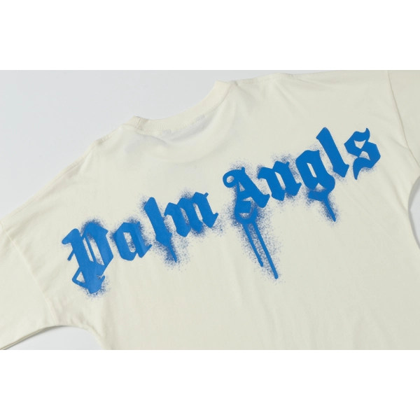Palm Angels  # 2347 white&blue