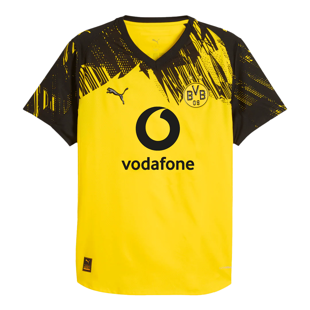 Borussia Dortmund Home Player Version Soccer Jersey 2025/26