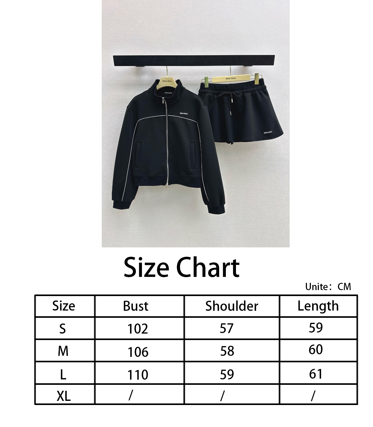 Miu NEW outfit sets