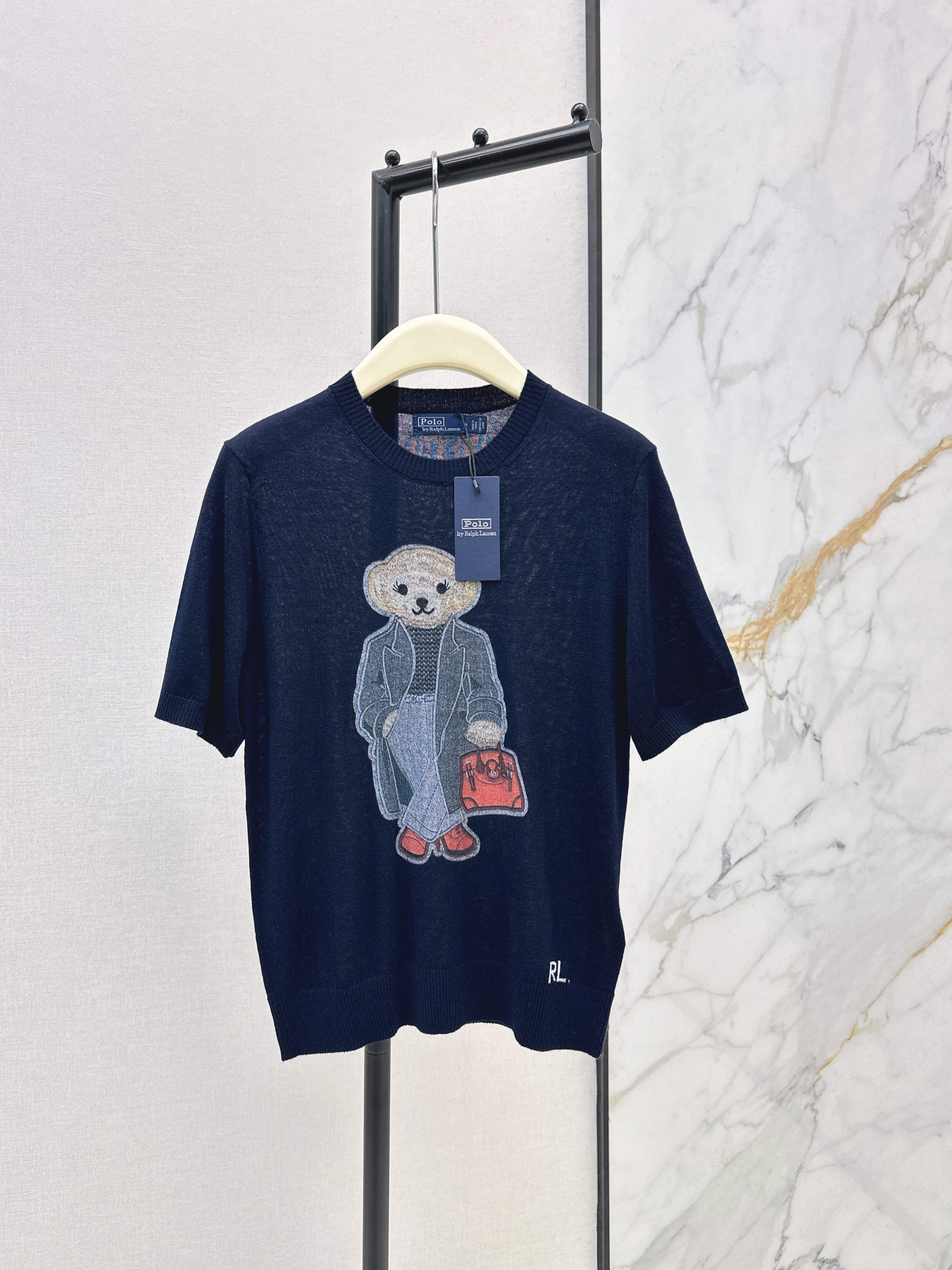 Ralp New embroidery knitwear