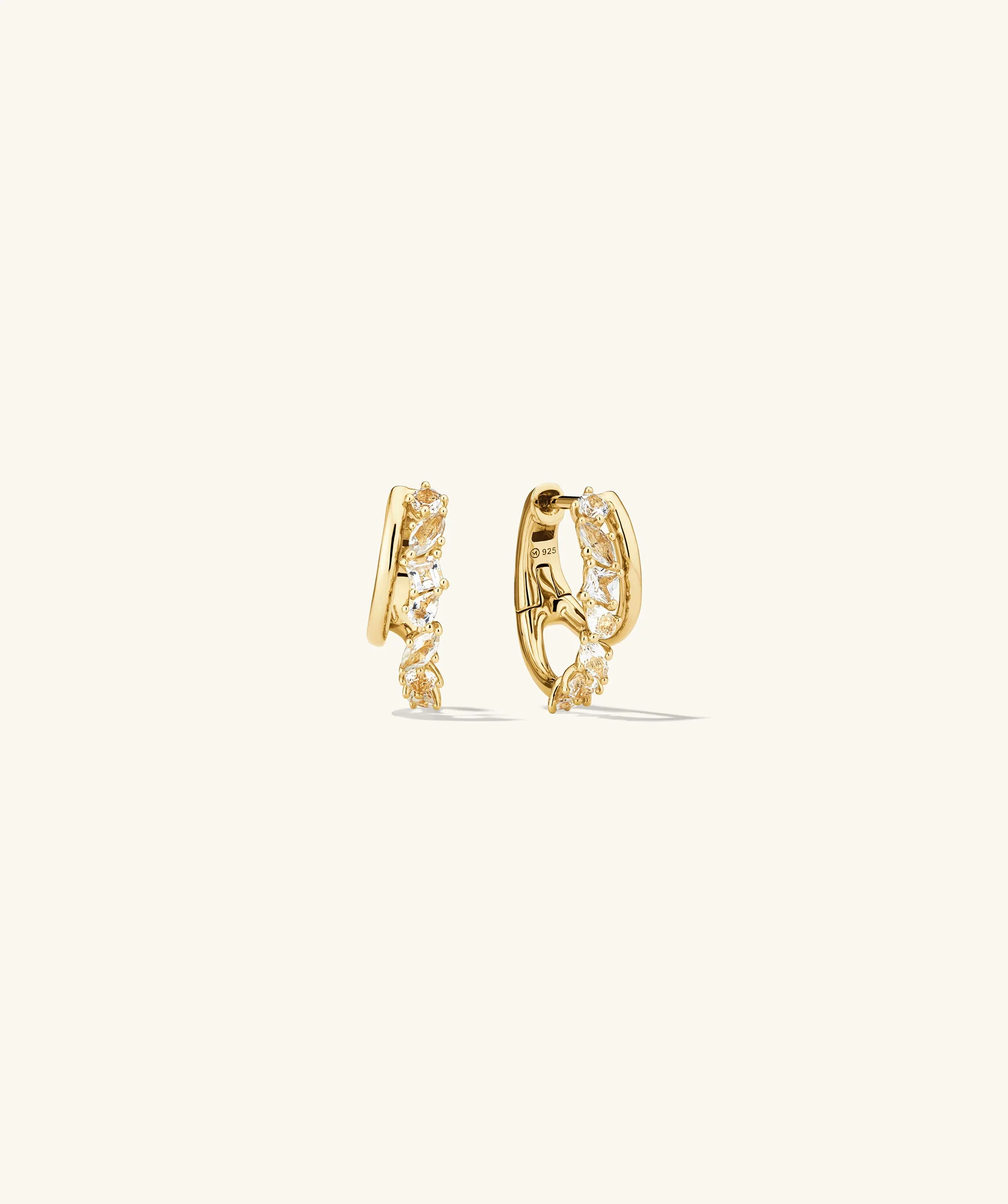 Ella Double Hoop