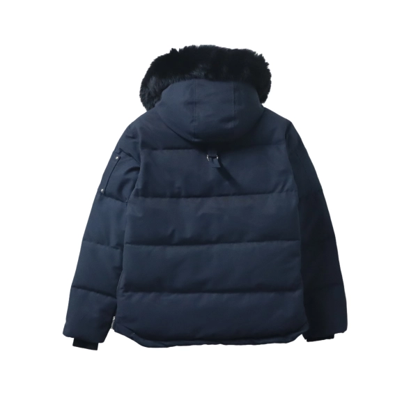 Moose Knuckles Women's Shearling 3Q Jacket Dark Blue