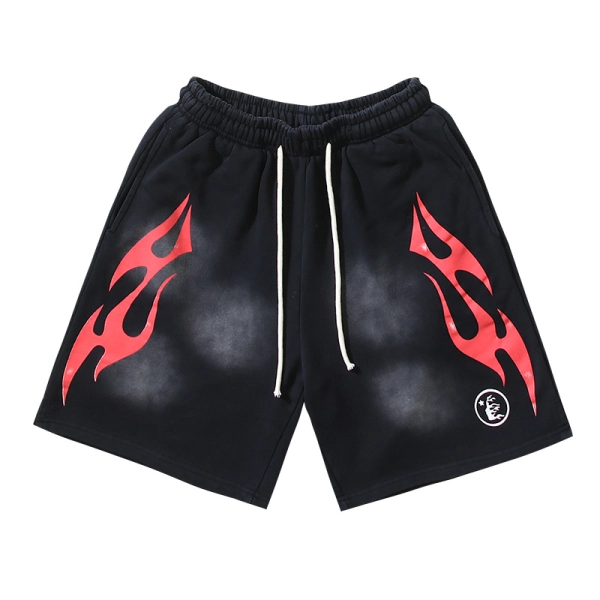 Hellstar Shorts  # 777 black&red