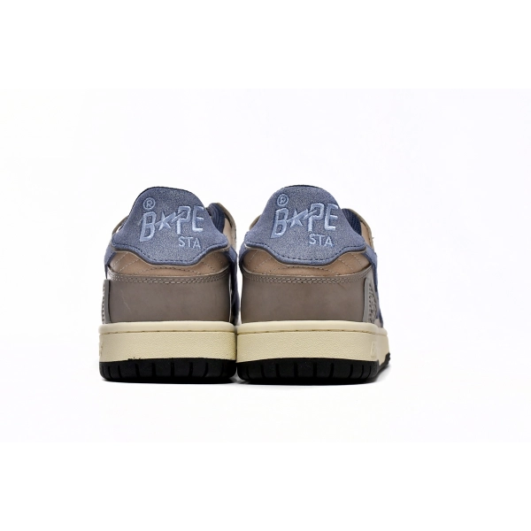 Bape Sk8 Sta Low Make old Khaki Blue 1120-291-019(BapeSta)
