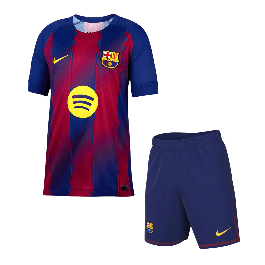 Barcelona Home Kit - Jersey+shorts 2025/26