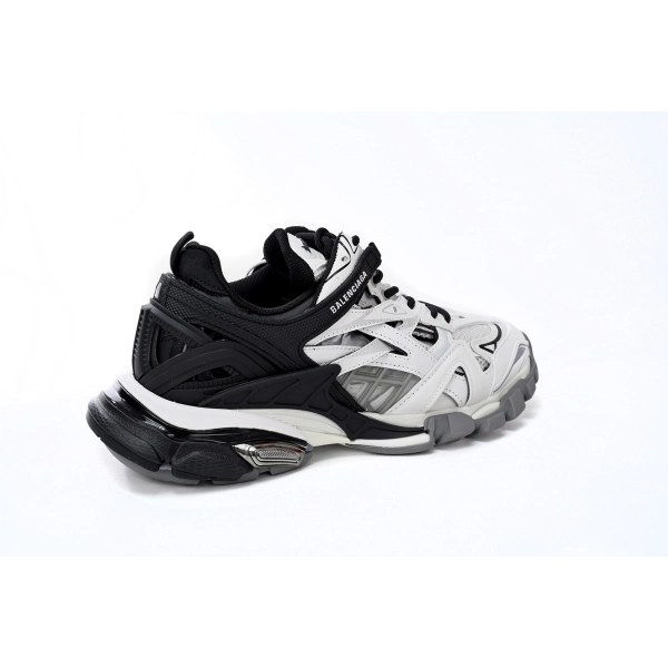 Balenciaga Track 2 Sneaker Black And White 568614 W2GN3 1090