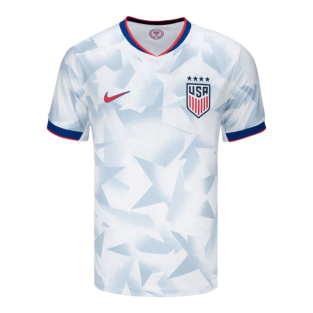USWNT Men's Home Soccer Jersey 2025 White - Women's Team
